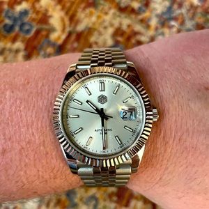 San Martin Datejust Style Watch